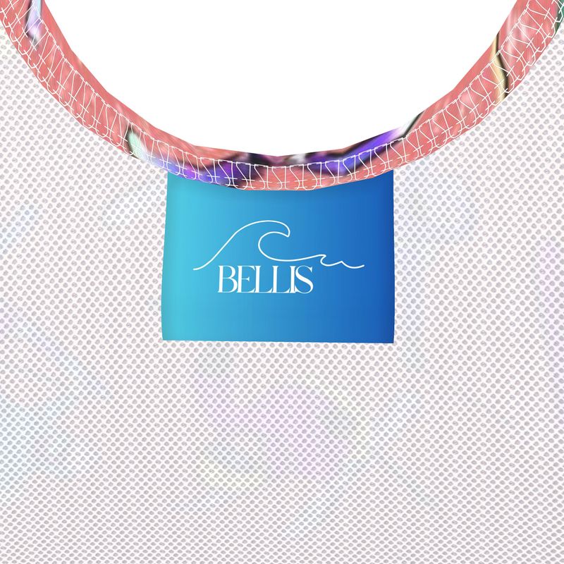 Ladies Swimsuit Ski Skier Freestyle Snow Sports - Orange