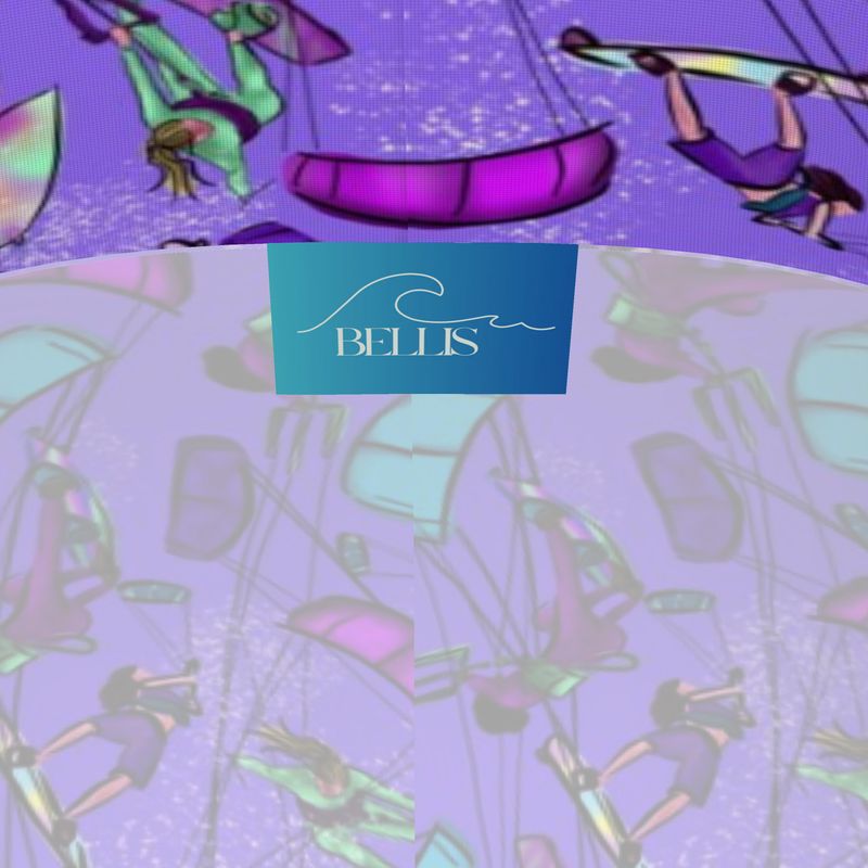 Bellis logo inside back of leggings