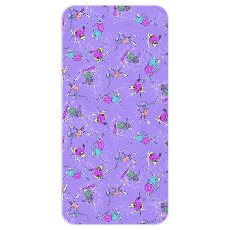 Microfibre Beach Towel Ski Skier Freestyle Snow Sports