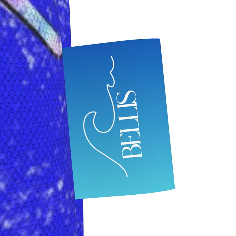 Everyday Tote Bag with Gusset Ski Skier Freestyle Snow Sports - Blue