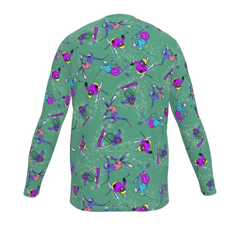 Mens Sports Breathable base Layer Long Sleeve Top Ski Skier