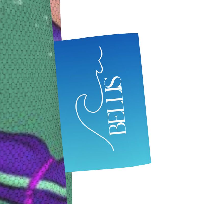Everyday Tote Bag with Gusset wild swimmer cold water swim - Green