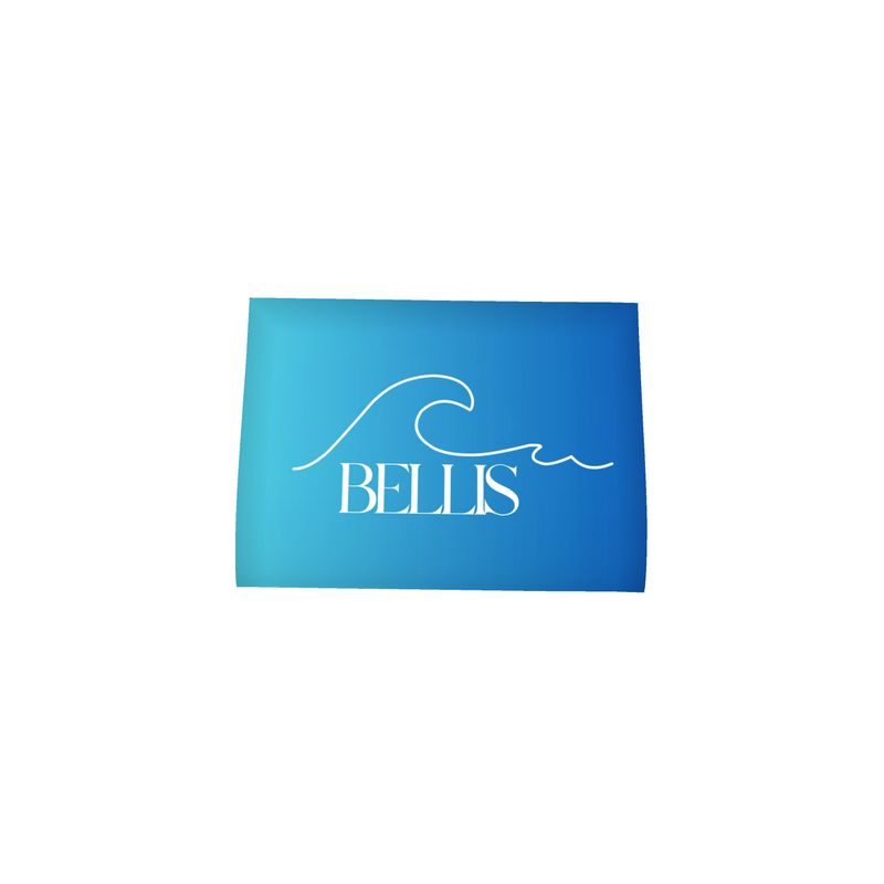 Microfibre  Beach Towel Wild Swimmer Cold Water Swim - Blue
