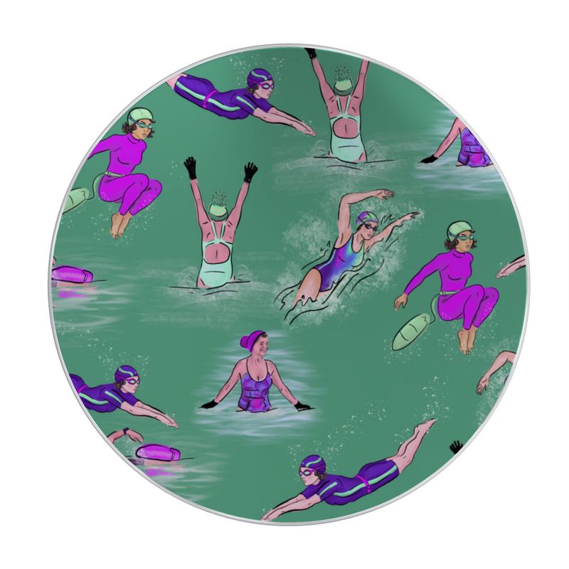 Scented Candle Wild Swim Cold Water Swimmer - Green